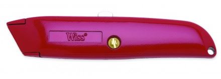 KNIFE UTILITY RETRACTABLE RED COLOR - Utility